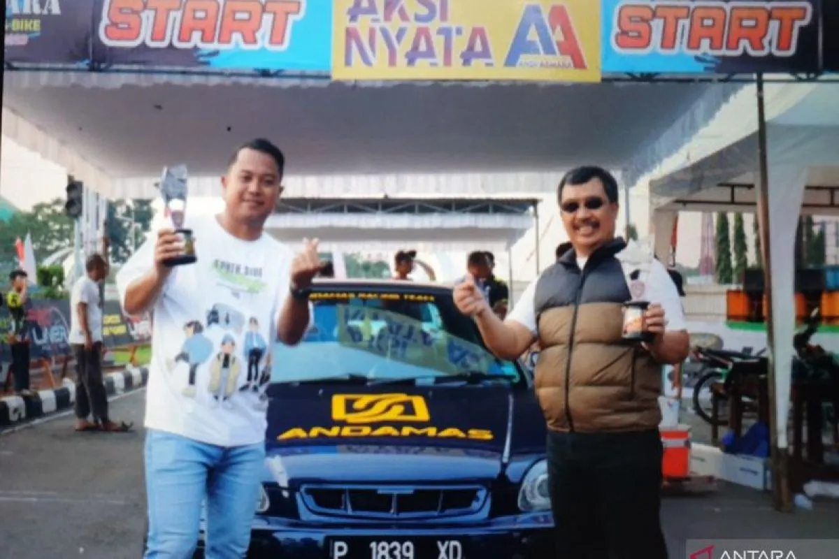 Drag race di Musirawas memecahkan rekor nasional
